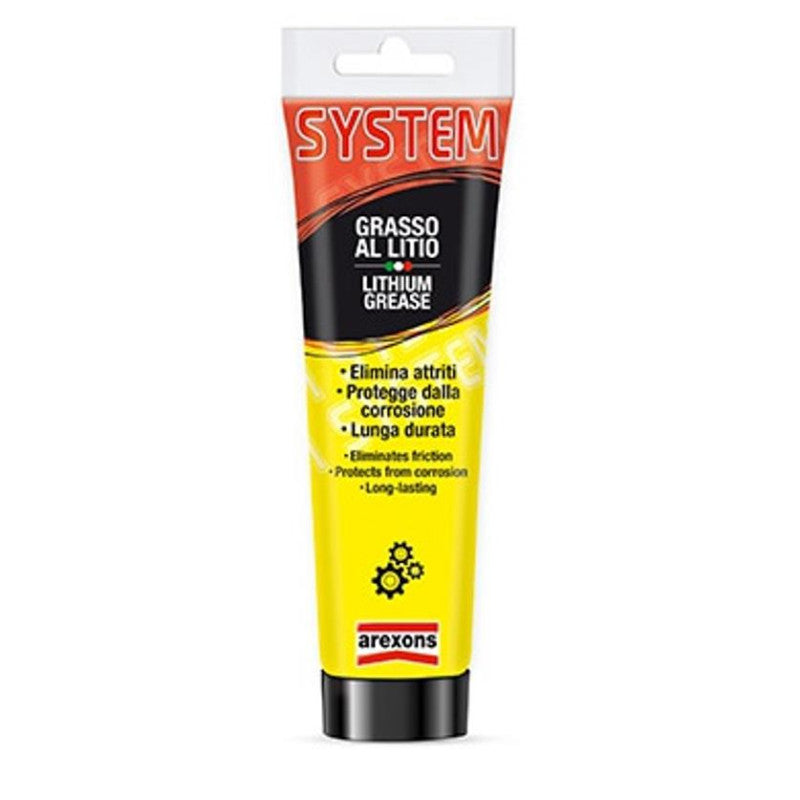 System Grasso al Litio 100ml - Lubrificante Ad Alte Prestazioni per Meccanismi e Ingranaggi in Movimento Arexons System Grasso al Litio 100ml - Lubrificante Ad Alte Prestazioni per Meccanismi e Ingranaggi in Movimento Arexons